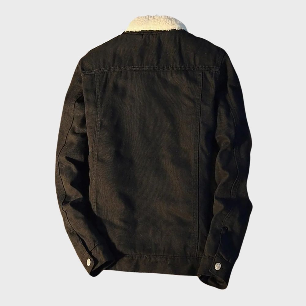 Heren Spijkerjas met Sherpa Voering | Warm & Stijlvol | Regular Fit