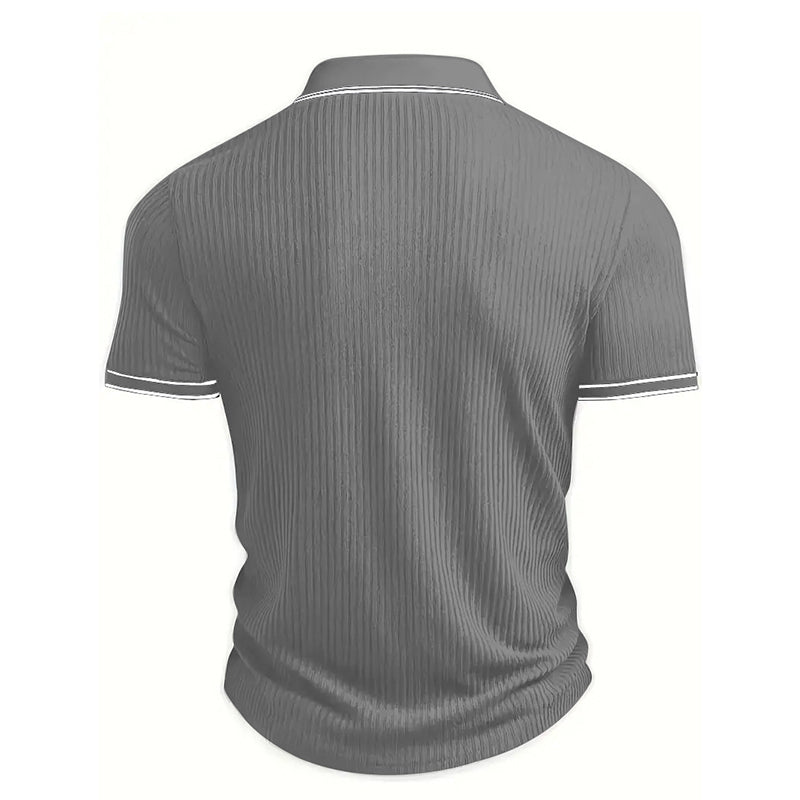 Casual poloshirt met korte mouwen
