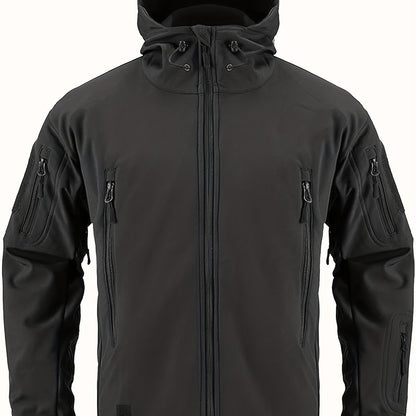 Heren Tactical Softshell Jas | Wind- & Waterdicht | Outdoor & Militair Stijl