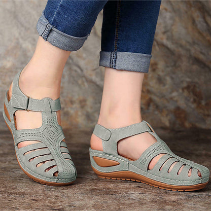 Leni – Comfortsandalen met een zachte verhoging