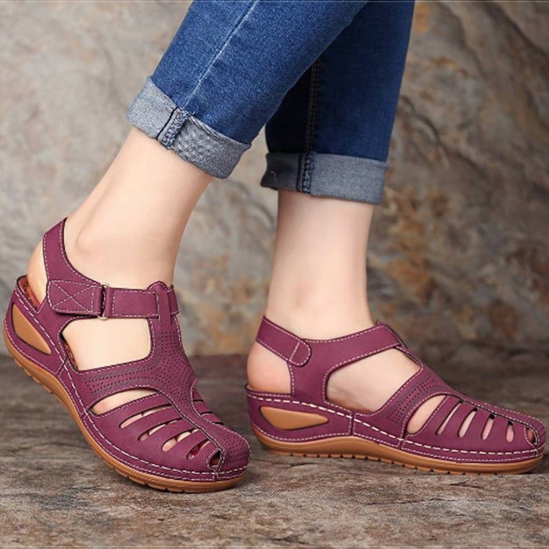 Leni – Comfortsandalen met een zachte verhoging