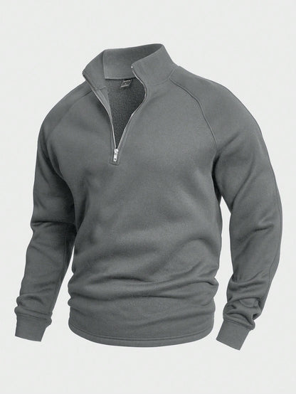 Van Delft Mode® | Zip-up met halve rits