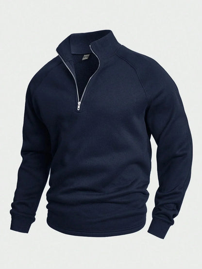 Van Delft Mode® | Zip-up met halve rits