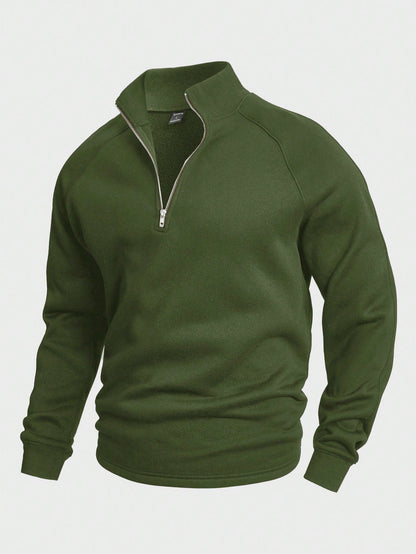 Van Delft Mode® | Zip-up met halve rits