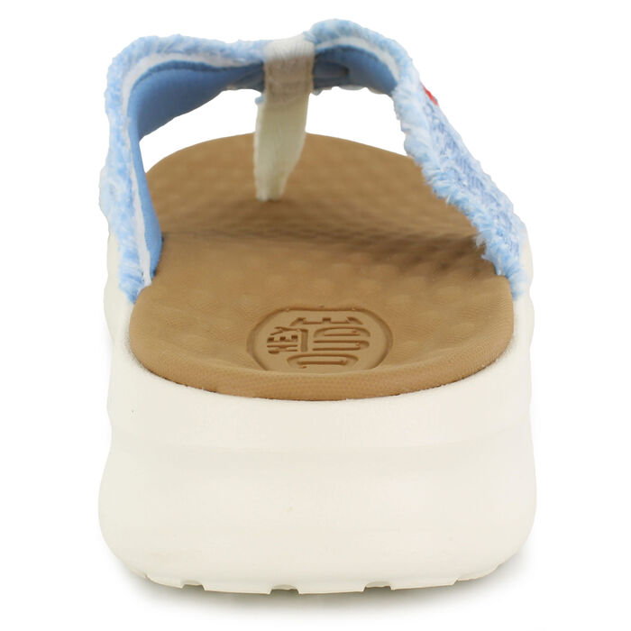 Trendy Dames Slippers – Denim Sterren