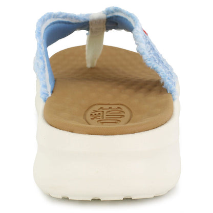 Trendy Dames Slippers – Denim Sterren