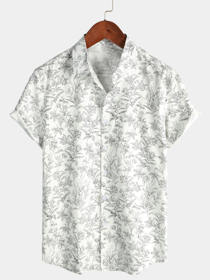 Janado®| Katoenen Hawaii Overhemd met Korte Mouwen