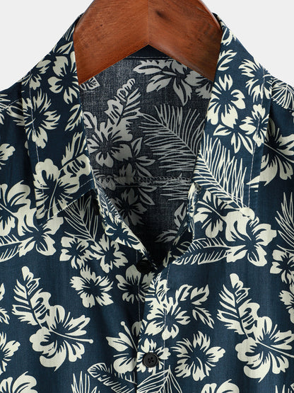 Janado®| Katoenen Hawaii Overhemd met Korte Mouwen