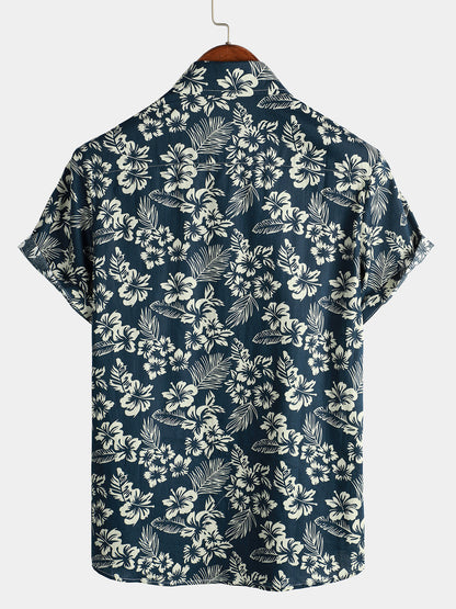 Janado®| Katoenen Hawaii Overhemd met Korte Mouwen