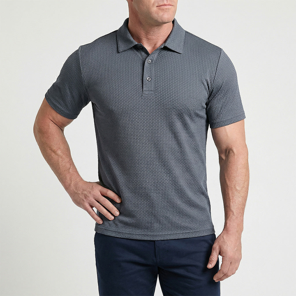 LEO - Heren ultracomfortabele poloshirt