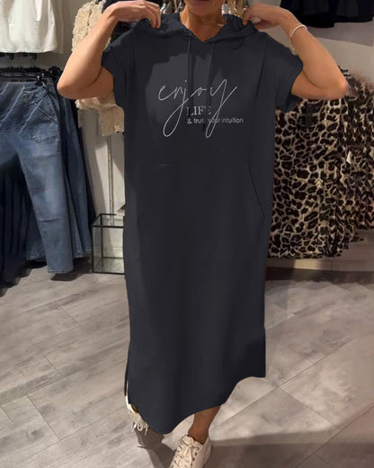 MAREN | Comfortabele hoodie-jurk voor elke dag