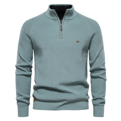 Van Delft Mode® | Gebreide Zip-Up Trui