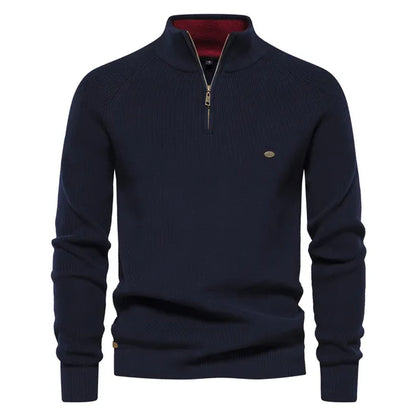 Van Delft Mode® | Gebreide Zip-Up Trui