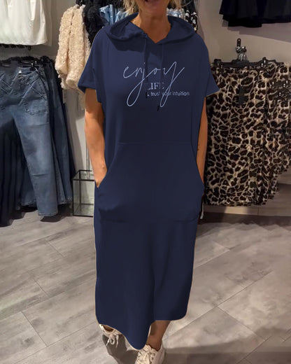 MAREN | Comfortabele hoodie-jurk voor elke dag