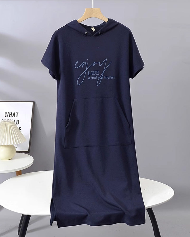 MAREN | Comfortabele hoodie-jurk voor elke dag