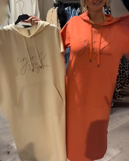 MAREN | Comfortabele hoodie-jurk voor elke dag