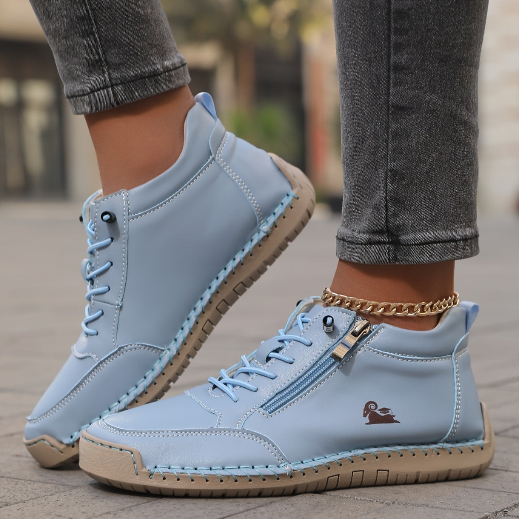 Mila – comfortabele sneakers met extra ondersteuning & ritssluiting