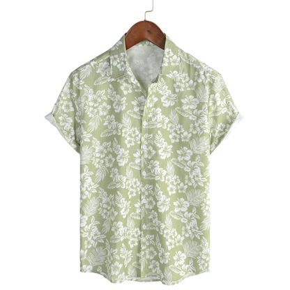 Janado®| Hawaïblouse met korte mouwen en bloemenpatroon