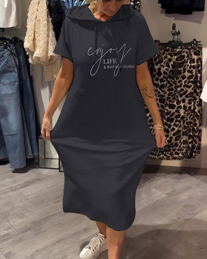 MAREN | Comfortabele hoodie-jurk voor elke dag