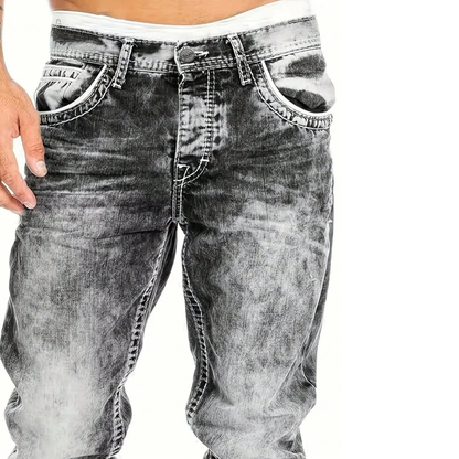 Comfort Stretchjeans voor Heren – Tijdloos Minimalistisch Design, Perfect voor Zomerdagen