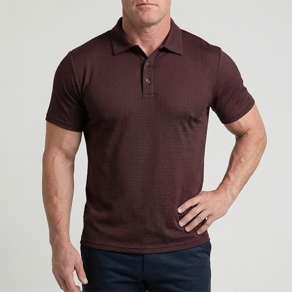 LEO - Heren ultracomfortabele poloshirt
