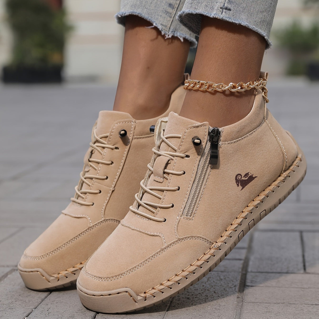 Mila – comfortabele sneakers met extra ondersteuning & ritssluiting