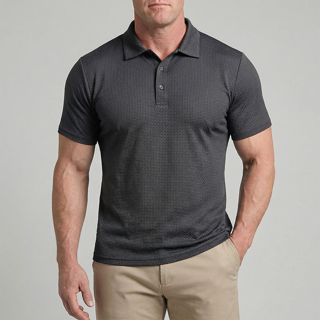 LEO - Heren ultracomfortabele poloshirt
