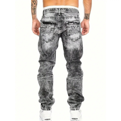 Comfort Stretchjeans voor Heren – Tijdloos Minimalistisch Design, Perfect voor Zomerdagen