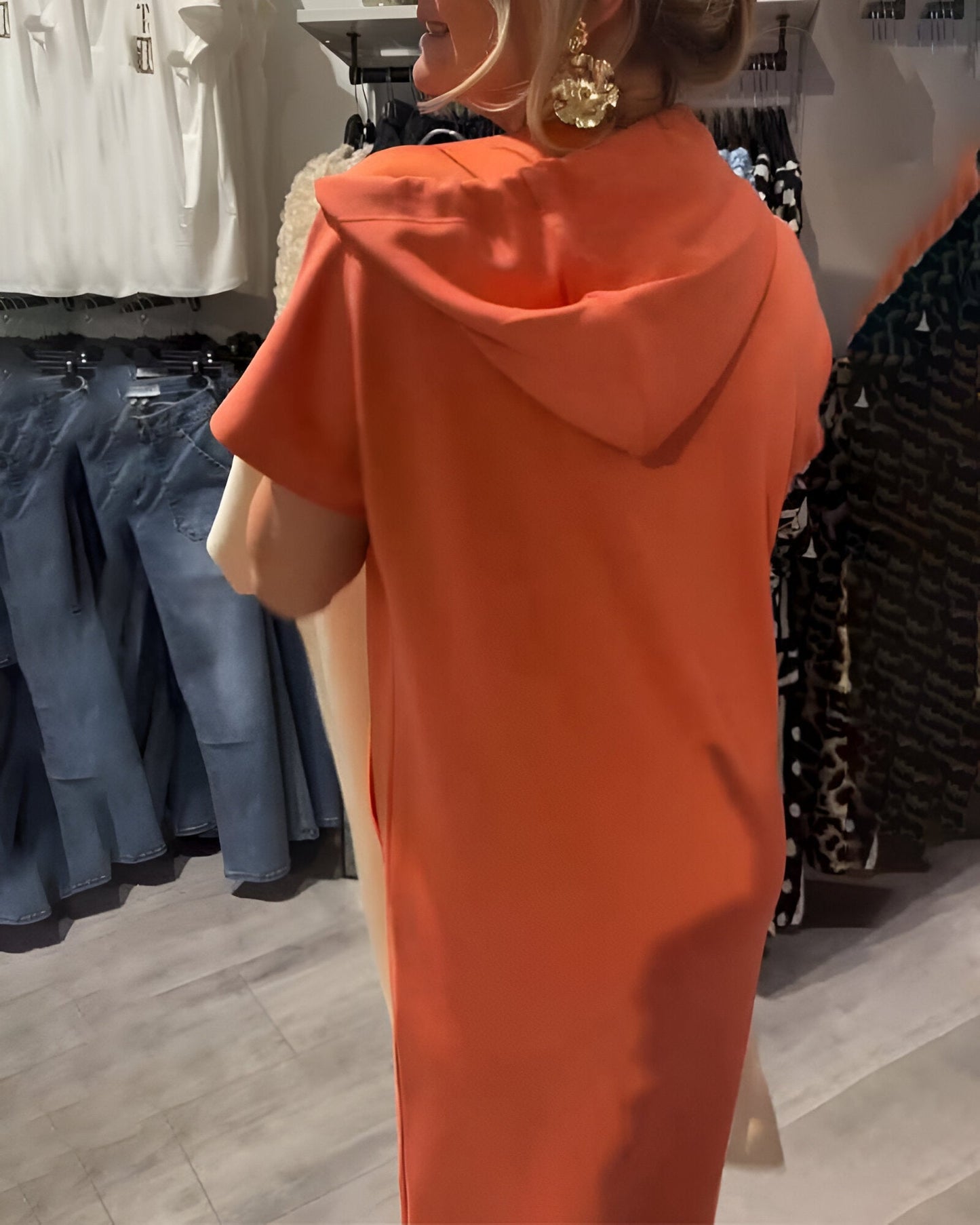 MAREN | Comfortabele hoodie-jurk voor elke dag