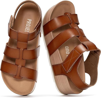 Elegante Wedge Sandalen – Tijdloos Zomerdesign