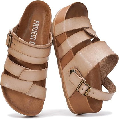 Elegante Wedge Sandalen – Tijdloos Zomerdesign