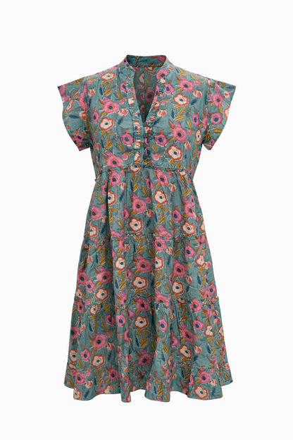 Amore midi jurk Groen
