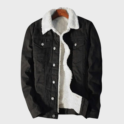 Heren Spijkerjas met Sherpa Voering | Warm & Stijlvol | Regular Fit