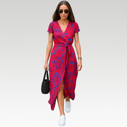 Eva | Stijlvol V-hals-jurk
