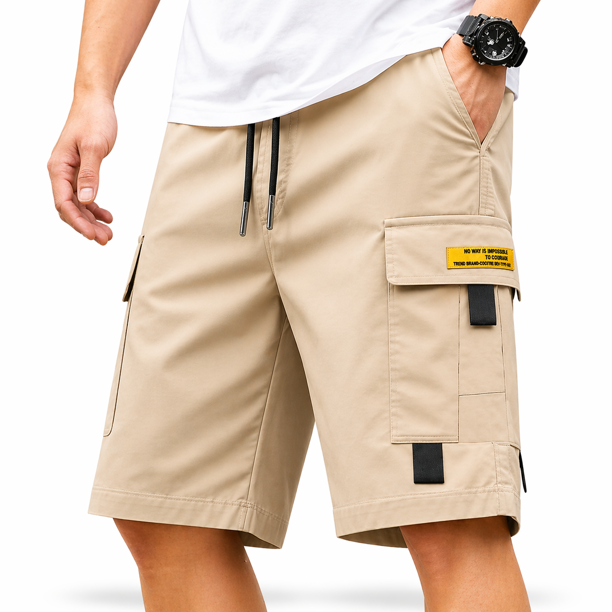 Comfortabele Cargoshorts voor Heren – Tijdloze Pasvorm & Praktisch Design