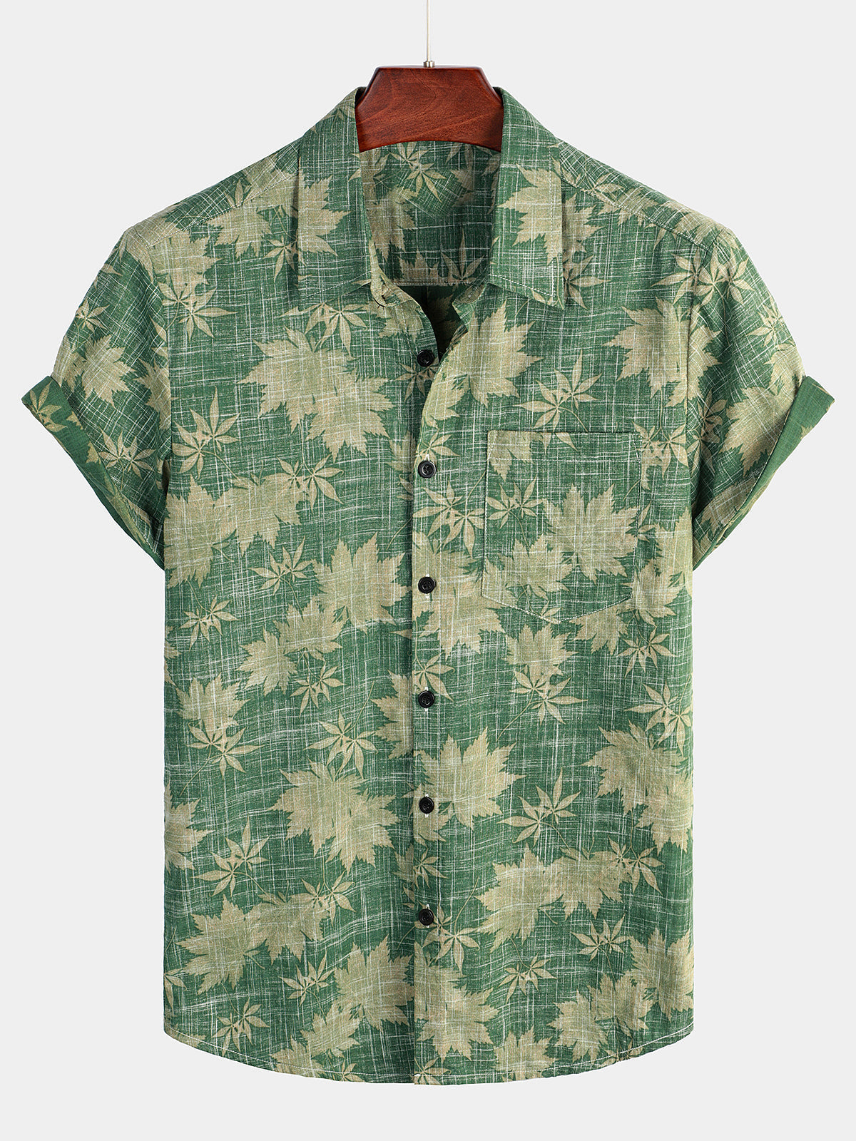 Janado®| Katoenen Hawaii Overhemd met Korte Mouwen