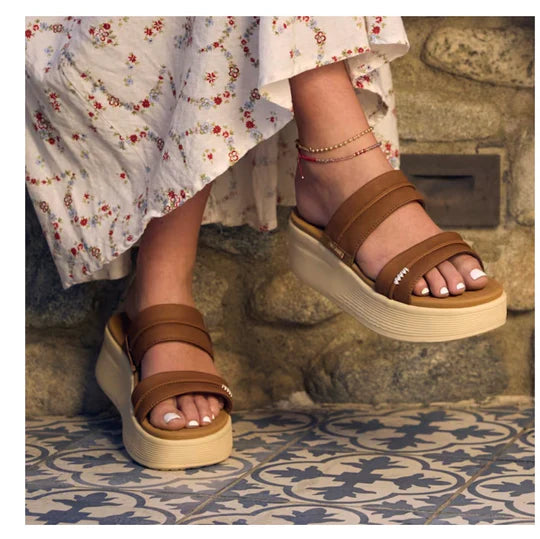 Casual Dames Slippers met Verhoogde Zool