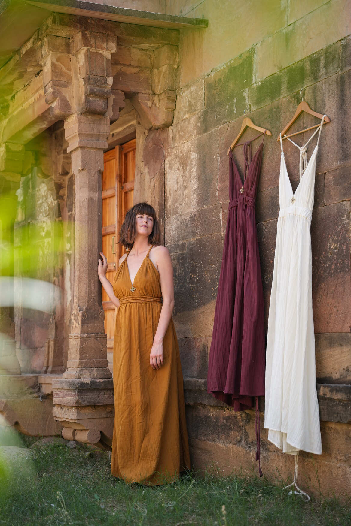 Inanna Festival jurk Turmeric