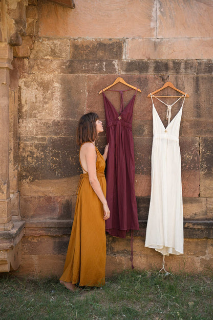 Inanna Festival jurk Turmeric