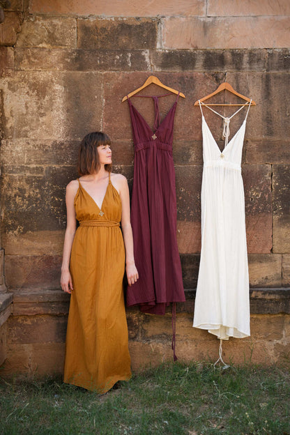 Inanna Festival jurk Turmeric