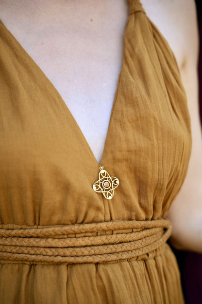 Inanna Festival jurk Turmeric