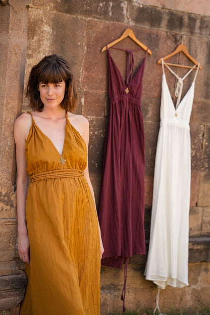 Inanna Festival jurk Turmeric