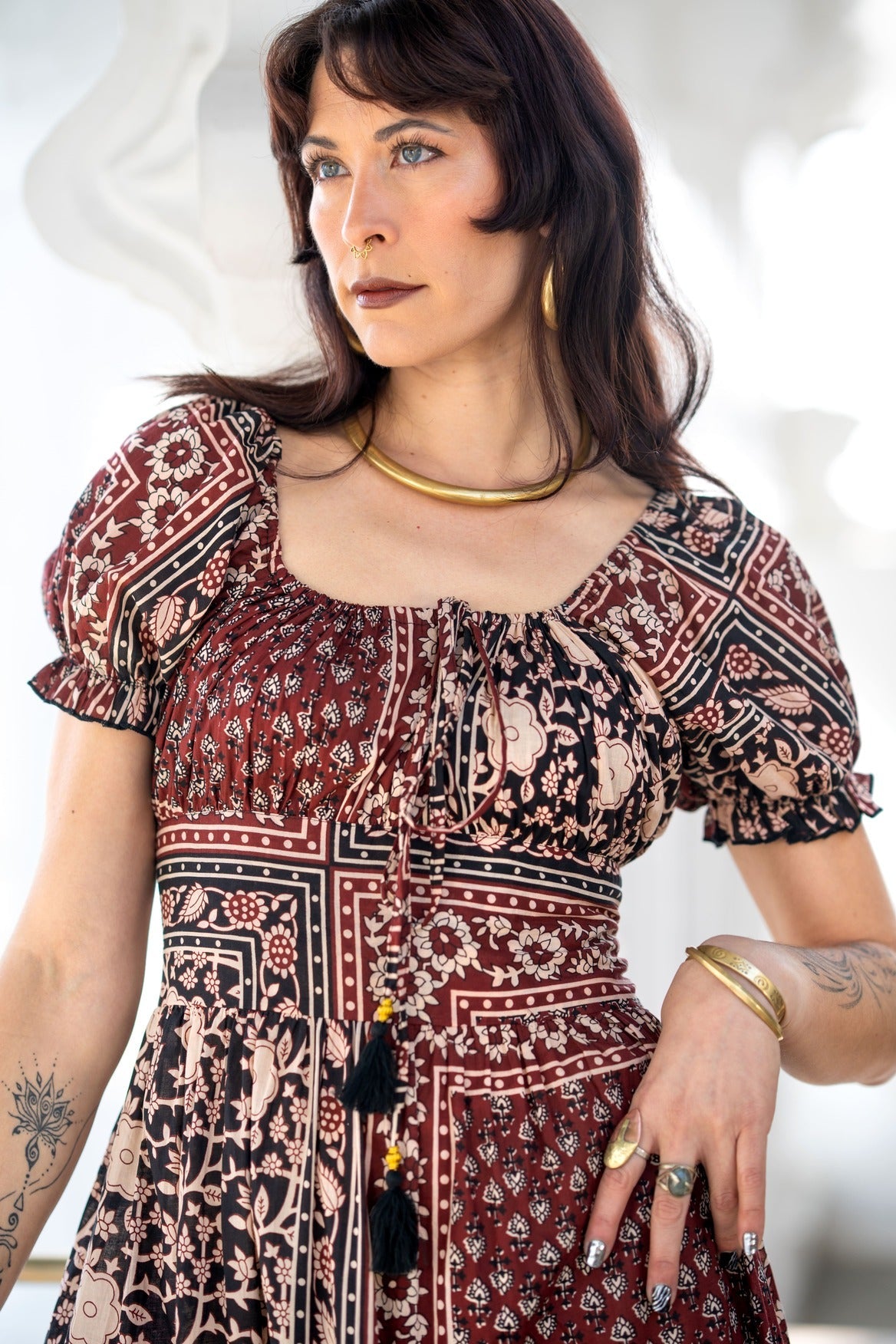 Vaiana Zomerjurk - Korte mouw print