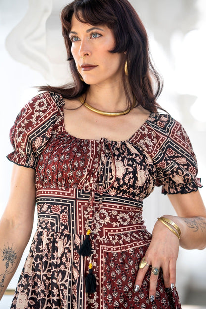 Vaiana Zomerjurk - Korte mouw print