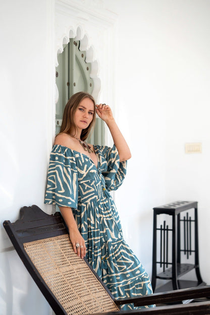 Tara Jurk Midi Print