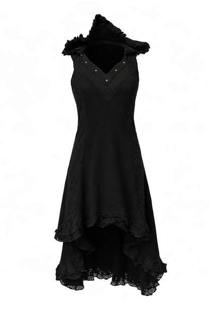 Boho Festival jurk Zwart
