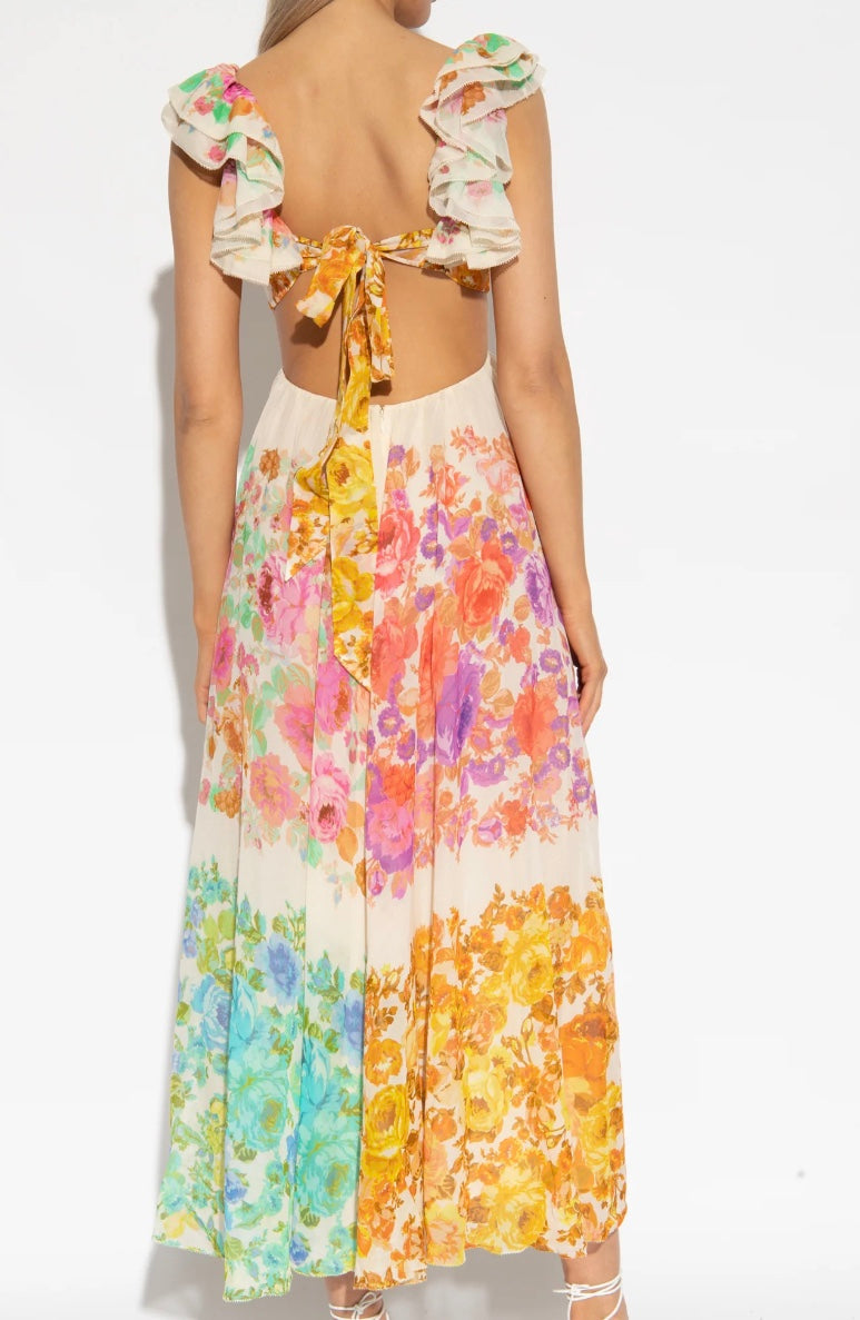 Kyra | zomerjurk met bloemenprint