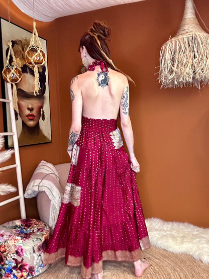 Zamira Vintage Silk Dress