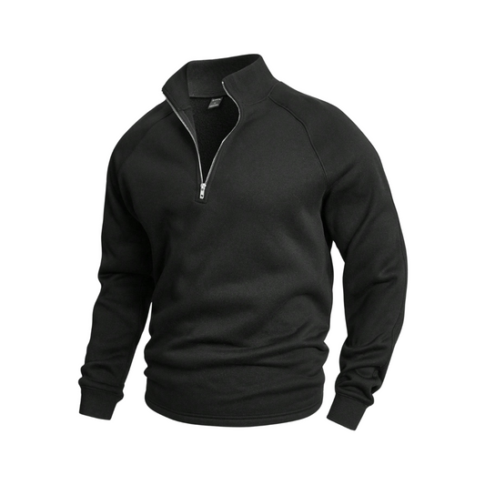 Van Delft Mode® | Zip-up met halve rits