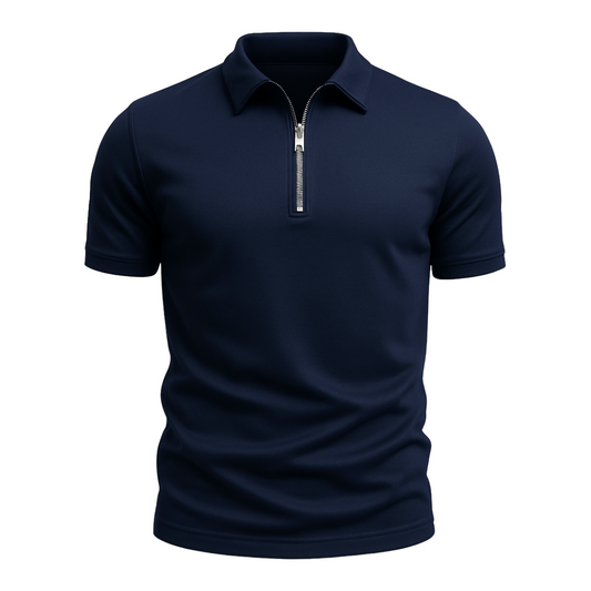 Janado® | Klassieke Rits Polo Shirt (TIJDELIJK 1+1 GRATIS!)